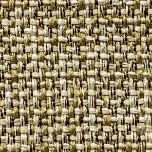 Nahaufnahme mit brauner Textilstruktur — Stockfoto