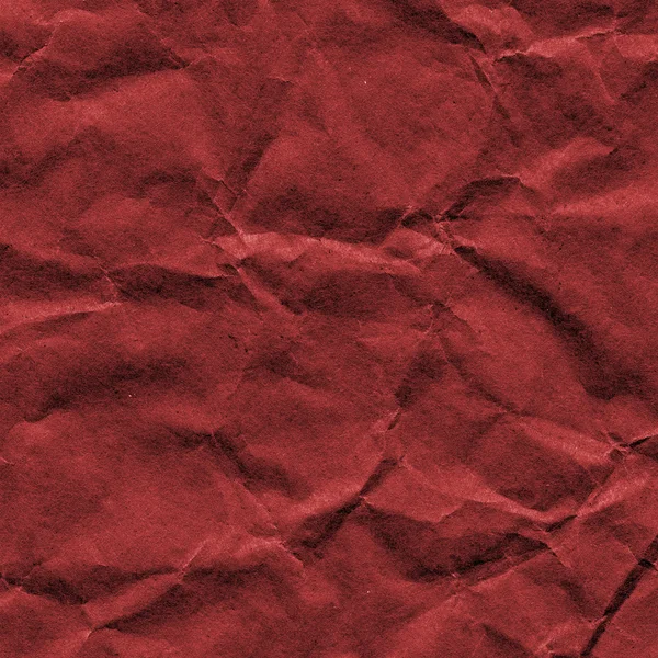 Papier froissé rouge — Photo