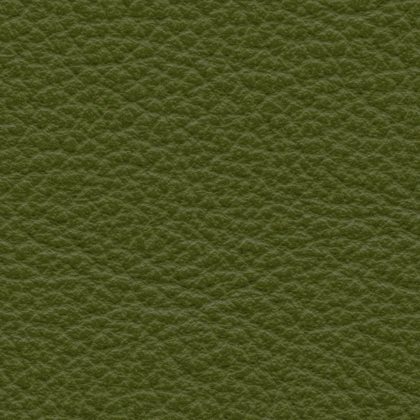 Dunkelgrünes Leder Textur Nahaufnahme — Stockfoto