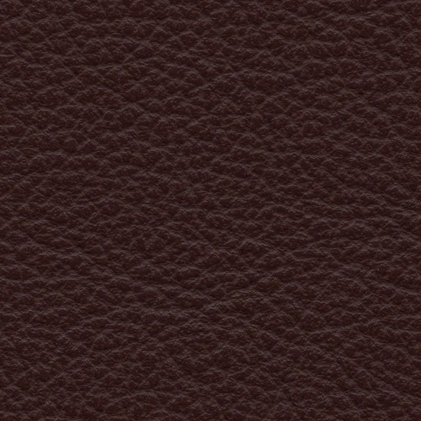 Textura de couro marrom escuro close-up — Fotografia de Stock