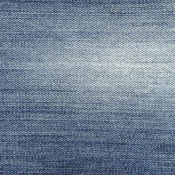 Desgastado azul jeans textura — Fotografia de Stock