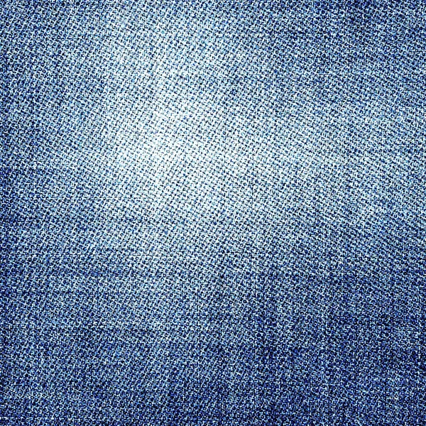 Desgastado azul jeans textura — Fotografia de Stock