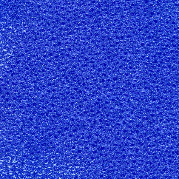 Texture cuir bleu clair — Photo