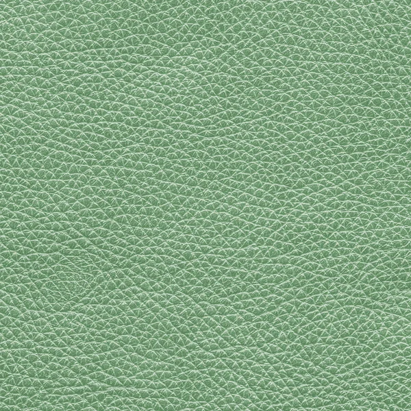 Textura de cuero verde para el fondo — Foto de Stock