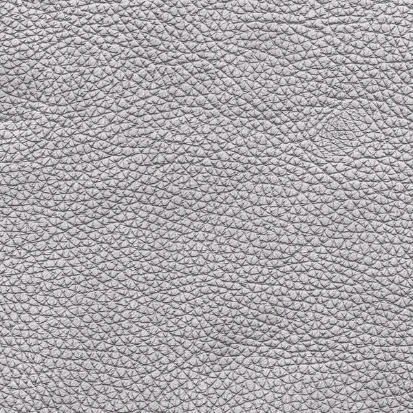 Textura de couro cinza para fundo — Fotografia de Stock