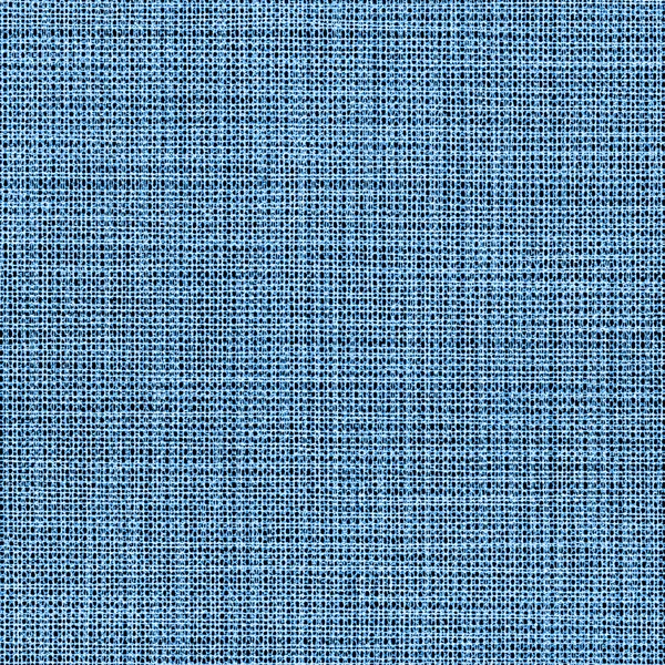 Голубая текстура мешковины — стоковое фото