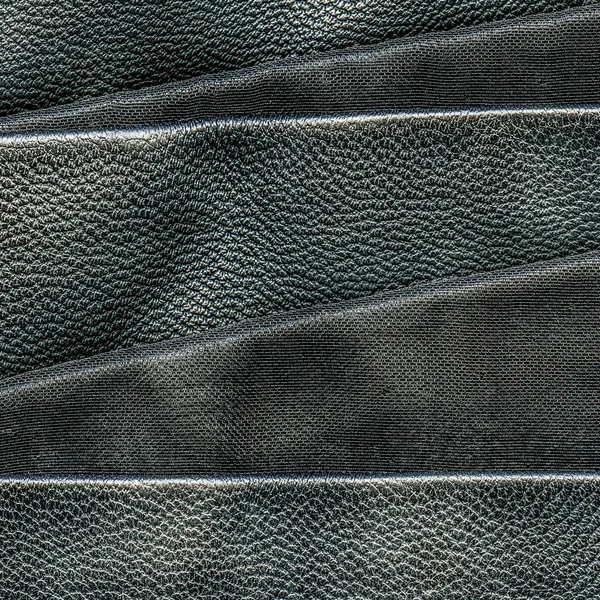 Leather and fabric background — Stock Photo, Image