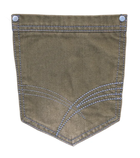 Tasca jeans marrone — Foto Stock