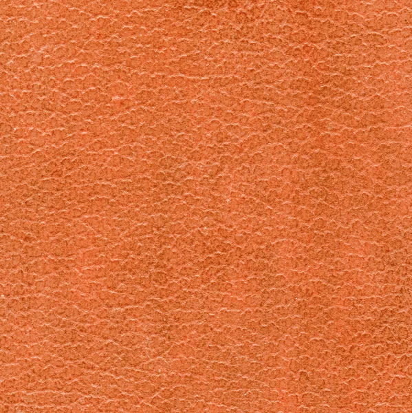 Orange leather — Stock Photo, Image