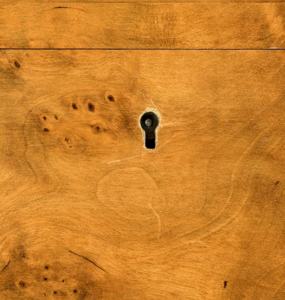 Παλιά ξύλινη κασετίνα — Φωτογραφία Αρχείου