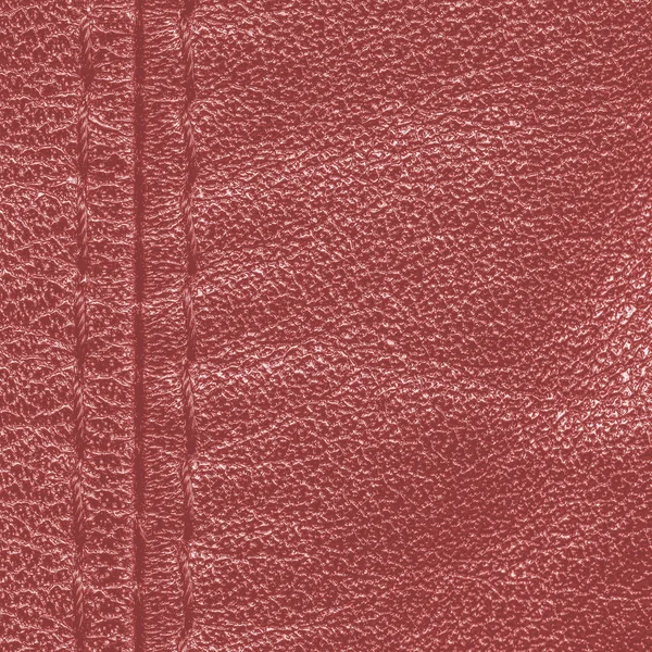 Leather with seam — Stock Photo, Image