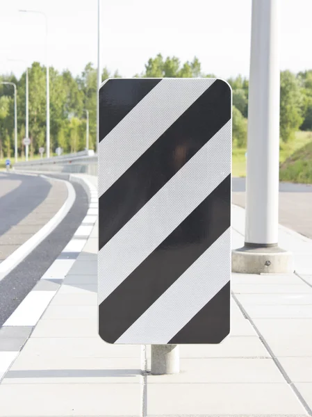 Gestreepte bestuur — Stockfoto