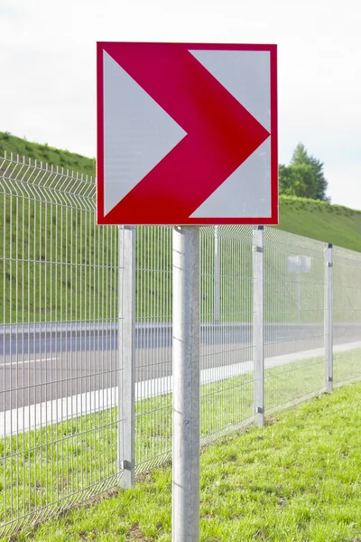 Red arrow signs — Stock Photo, Image