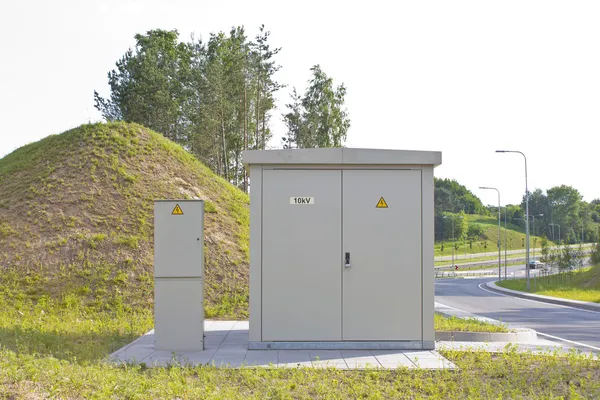 Caixa de controle elétrico — Fotografia de Stock