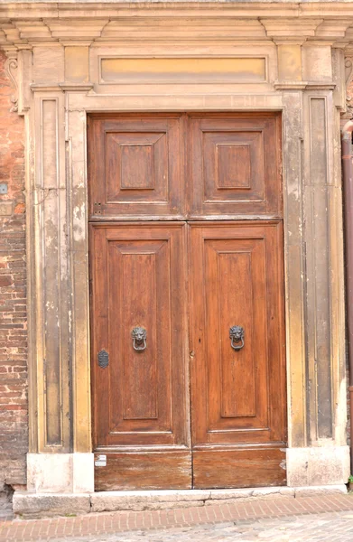 Puerta delantera italiana Imagen de archivo