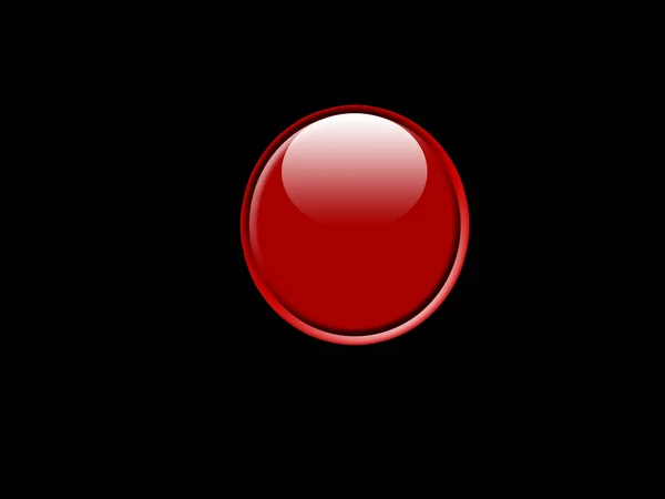 Red button — Stock Photo, Image