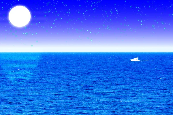 A sea night — Stock Photo, Image