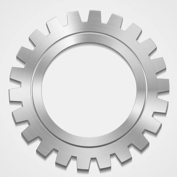 Vektor-Stahlgetriebe — Stockvektor
