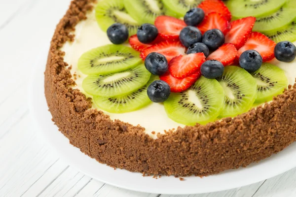 Frischer Obstkuchen — Stockfoto