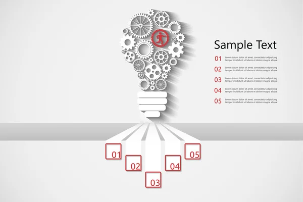 Lampje — Stockvector