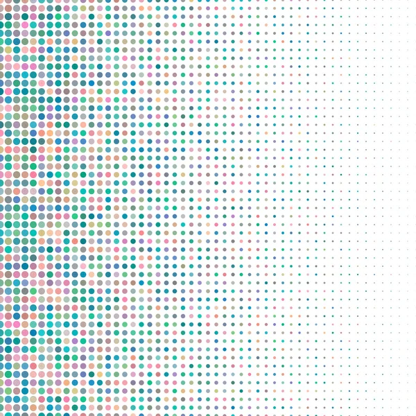 Kleurrijke halftone achtergrond — Stockvector