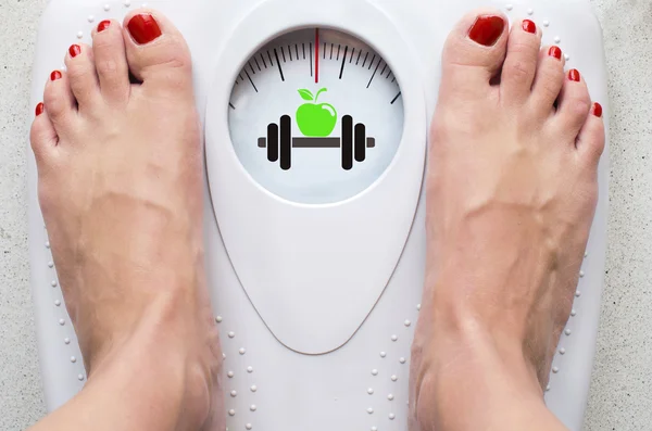 Dieta e Fitness - Concetto Immagine — Foto Stock