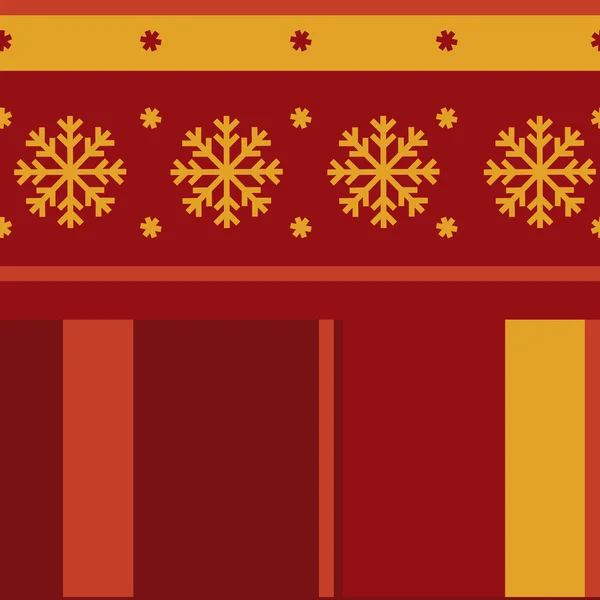 伝統的なクリスマスのシームレスなパターン — ストックベクタ