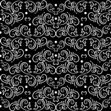 vektör Dikişsiz vintage desen