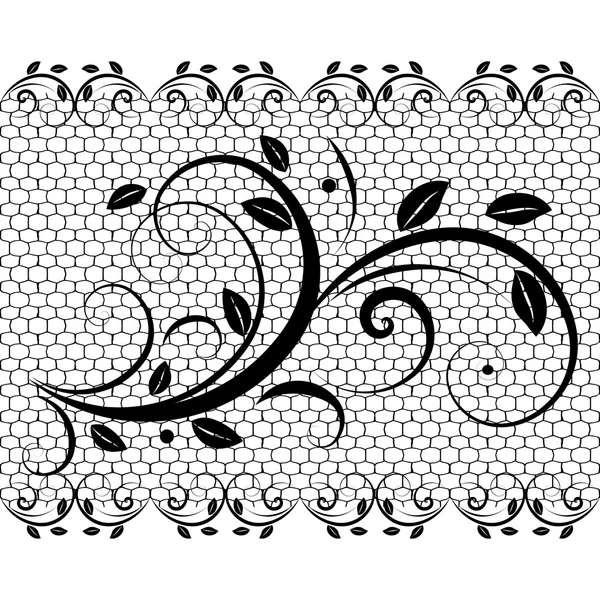 Vector pattern lace — Stock Vector