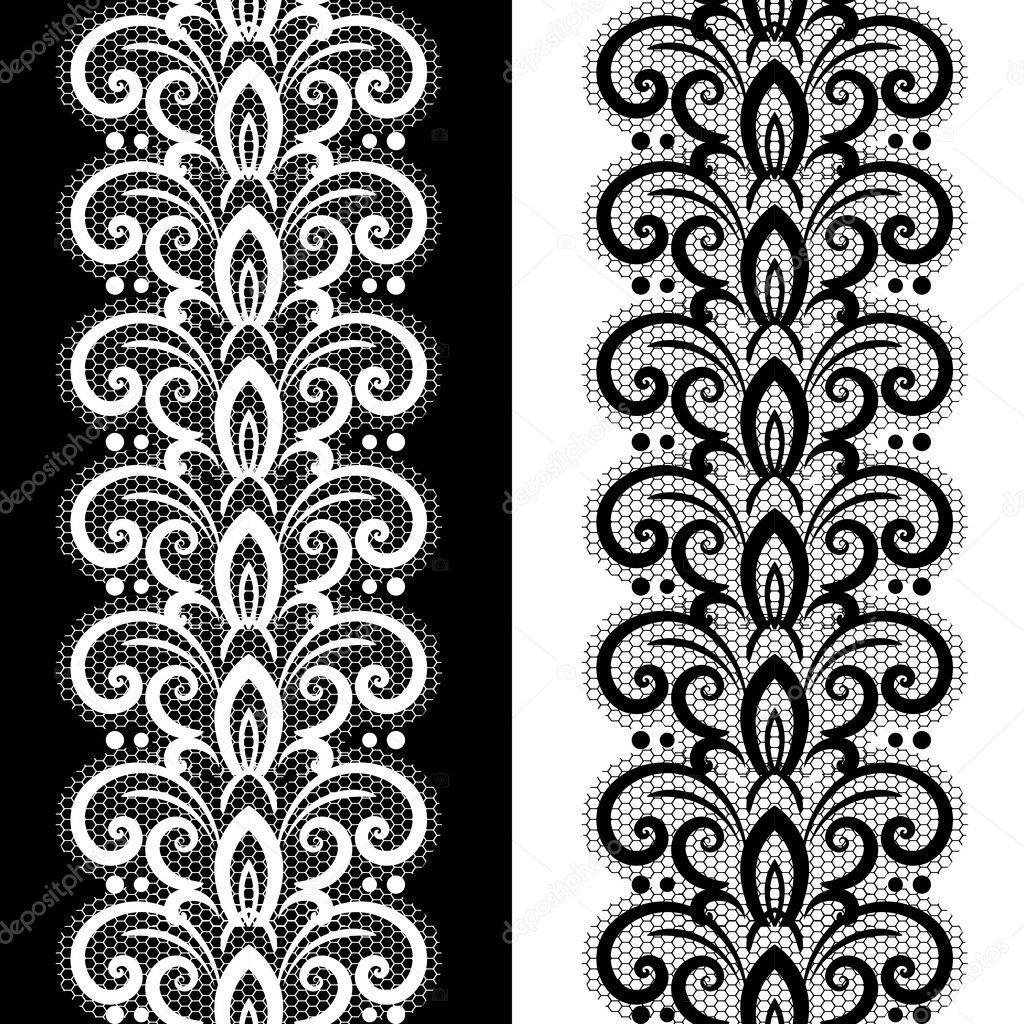 Vector lace background