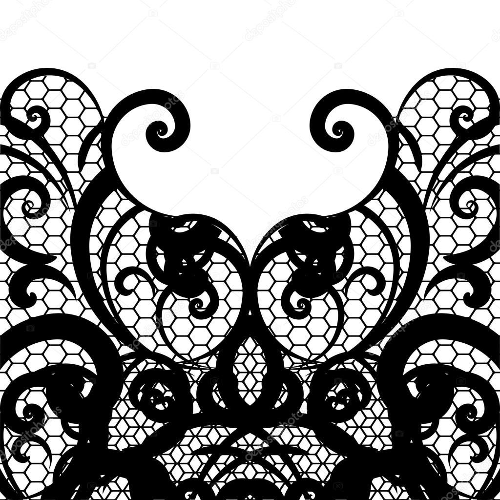 Vector lace background