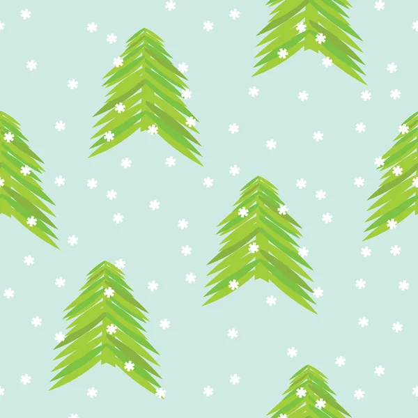 Zavartalan téli mintás, karácsony — Stock Vector
