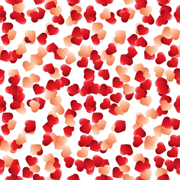 Vector seamless pattern of heart — Stockvector