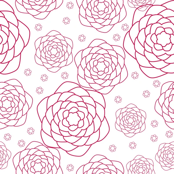 Vector seamless floral pattern — Stock Vector