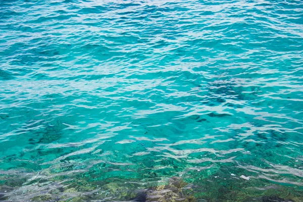 Modré mořské vody — Stock fotografie