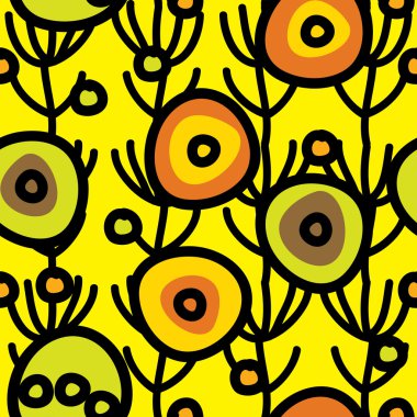 etnik desen sorunsuz vektör