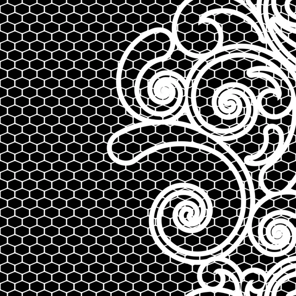 Vector lace background — Stock Vector