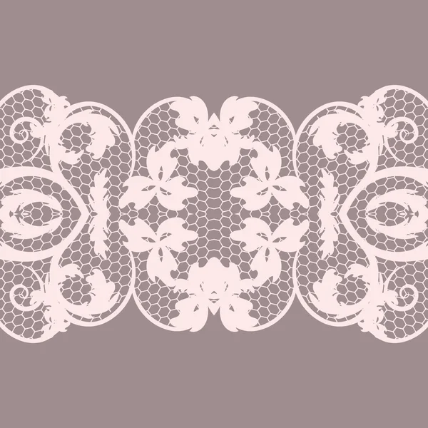 Vector seamless lace pattern — Stock Vector