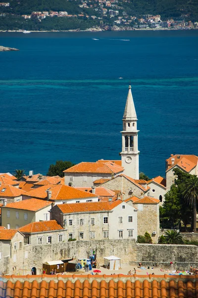 Karadağ, budva, eski şehir — Stok fotoğraf