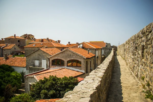 Montenegro, Budva, centro storico — Foto Stock