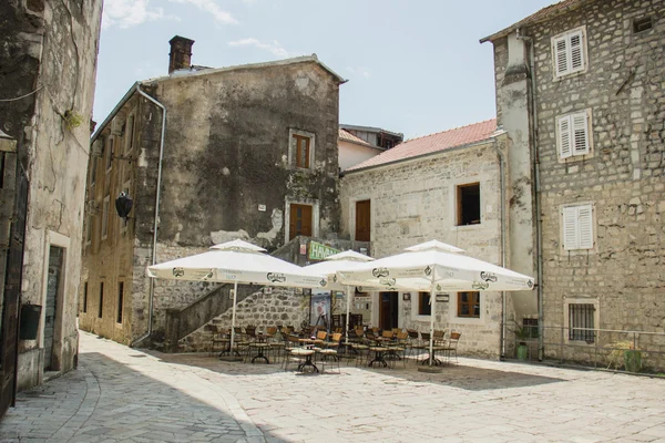 Kotor, Karadağ sokaklarında — Stok fotoğraf