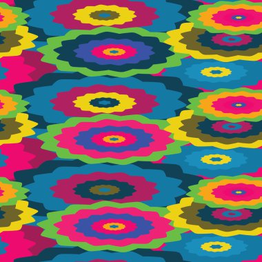 vektör Dikişsiz desen renkli