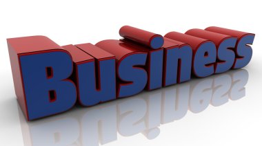 Beyaz bir arka plan iş