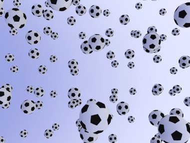 futbol topları arka planı