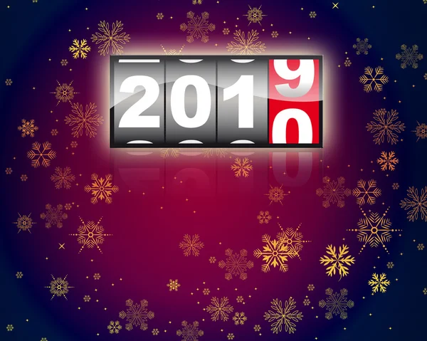 Counter calendar 2010 — Stock Photo, Image