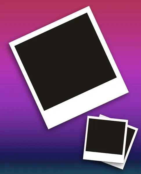 Set of isolated Photo frames — Stock Photo, Image