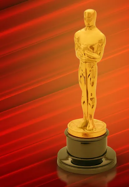 Oscar film goud — Stockfoto