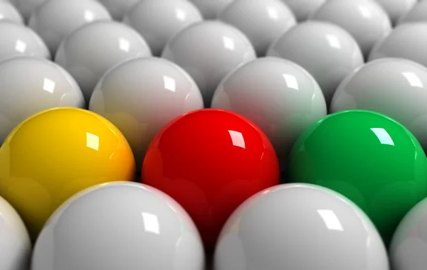 Coloured Balls — Stock Photo, Image