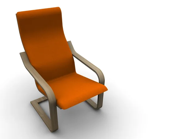 Židle ilustrační — Stock fotografie
