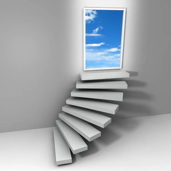 Escalera al cielo — Foto de Stock